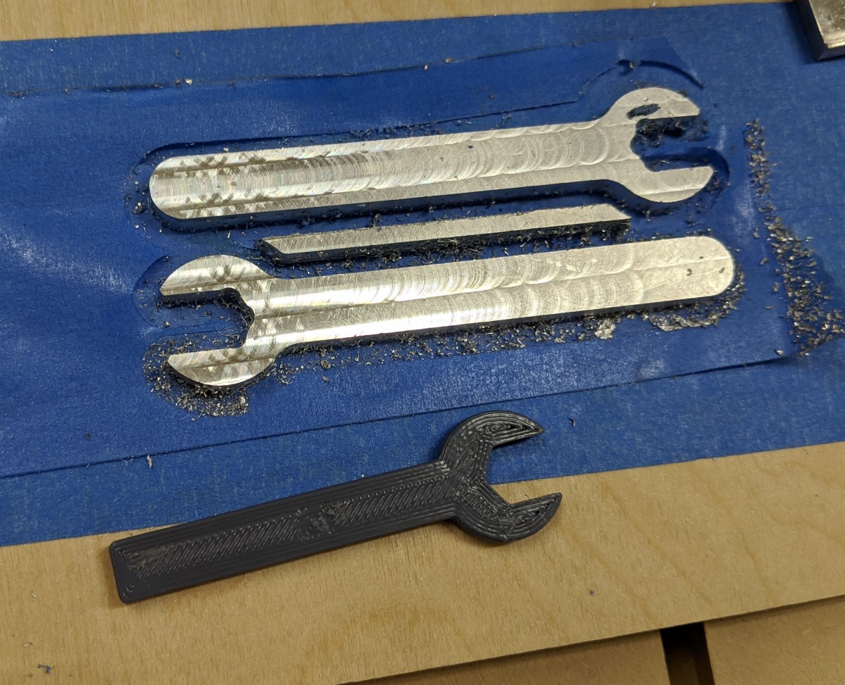 Small wrenches for eccentric nut adjustment
